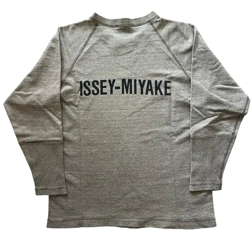 [BUNJANG] ISSEY MIYAKE 90s Back Logo Sweatshirt / 빈티지 90s ISSEY MIYAKE 백로고 스웻셔츠
