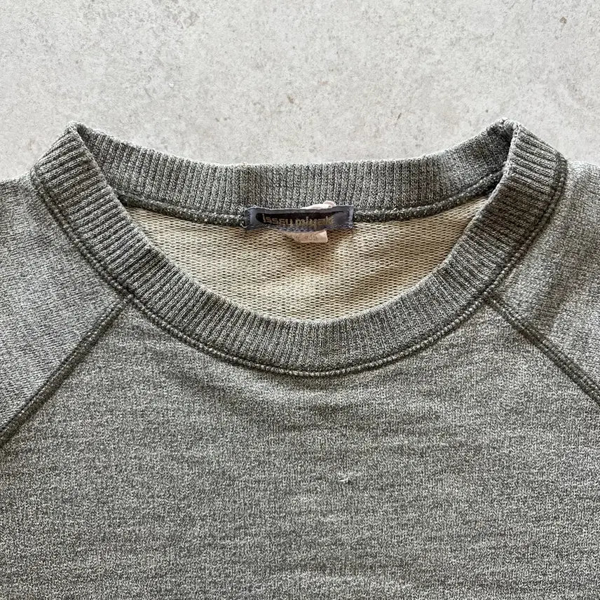 [BUNJANG] ISSEY MIYAKE 90s Back Logo Sweatshirt / 빈티지 90s ISSEY MIYAKE 백로고 스웻셔츠