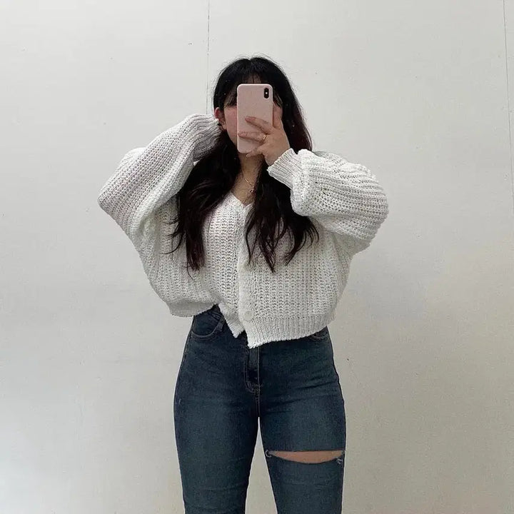 [BUNJANG] Spandex Thigh Slit Bootcut Jeans 32 / 스판 허벅지 트임 청바지 32
