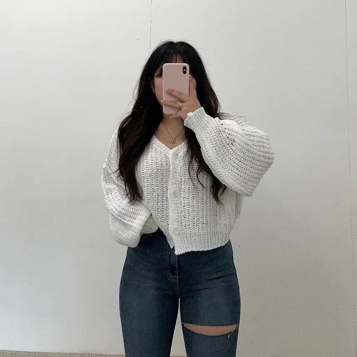 [BUNJANG] Spandex Thigh Slit Bootcut Jeans 32 / 스판 허벅지 트임 청바지 32