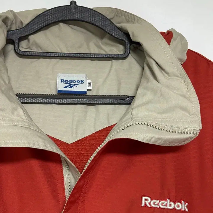 [BUNJANG] Reebok Orange Windbreaker Jacket (Size 105) / 리복 오렌지색 바람막이 자켓 105 상태굿
