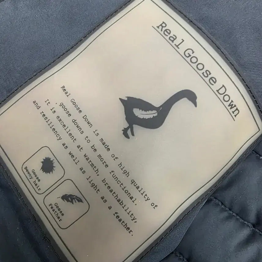 [BUNJANG] Edition Black Goose Down Padded Vest (95) / 에디션 블랙 패딩 조끼(95)