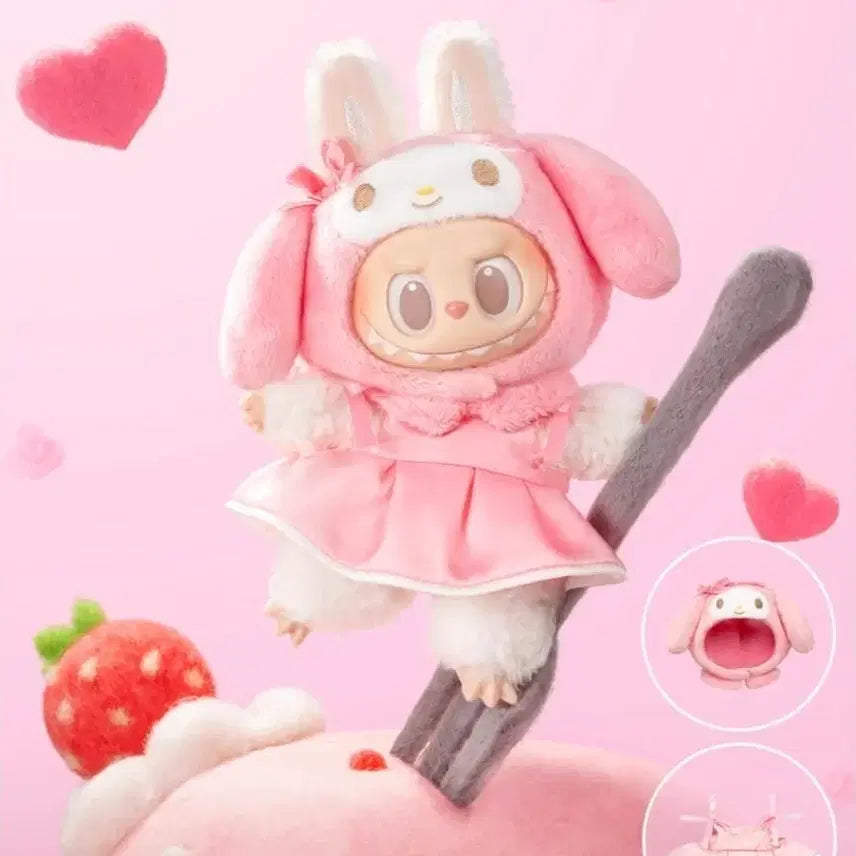 [BUNJANG] POP MART Sanrio Labubu My Melody Keyring / 팝마트 산리오 라부부 마이멜로디 키링