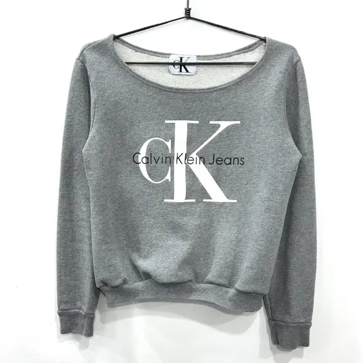 [BUNJANG] CK Crop Off-Shoulder Top / CK 크롭오프숄더