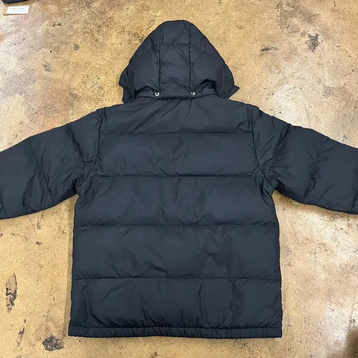[BUNJANG] Polo Ralph Lauren Black Hooded Padded Jumper / [정품/L] 폴로 랄프로렌 블랙 후드 패딩 점퍼