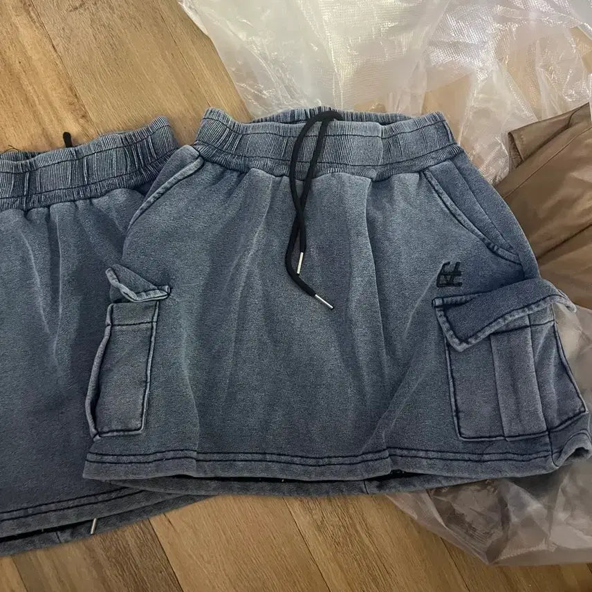 [BUNJANG] High-Quality Cargo Denim Skirt / 고퀄 카고 데님 스커트