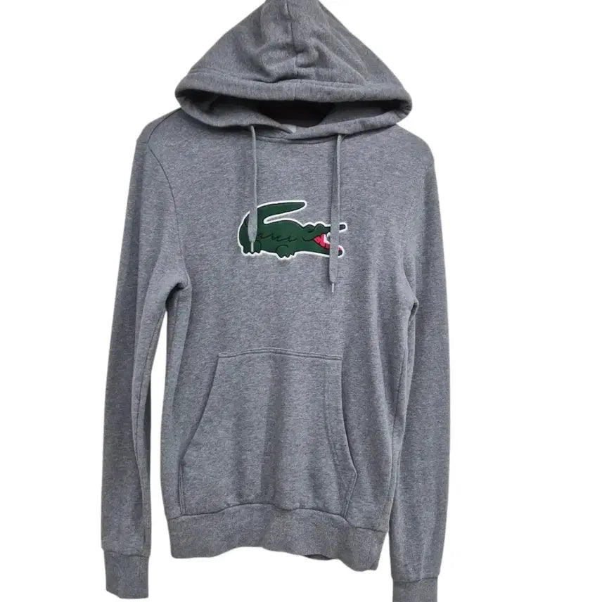 [BUNJANG] Lacoste Big Logo Hoodie / 라코스테 빅로고 후드티 2