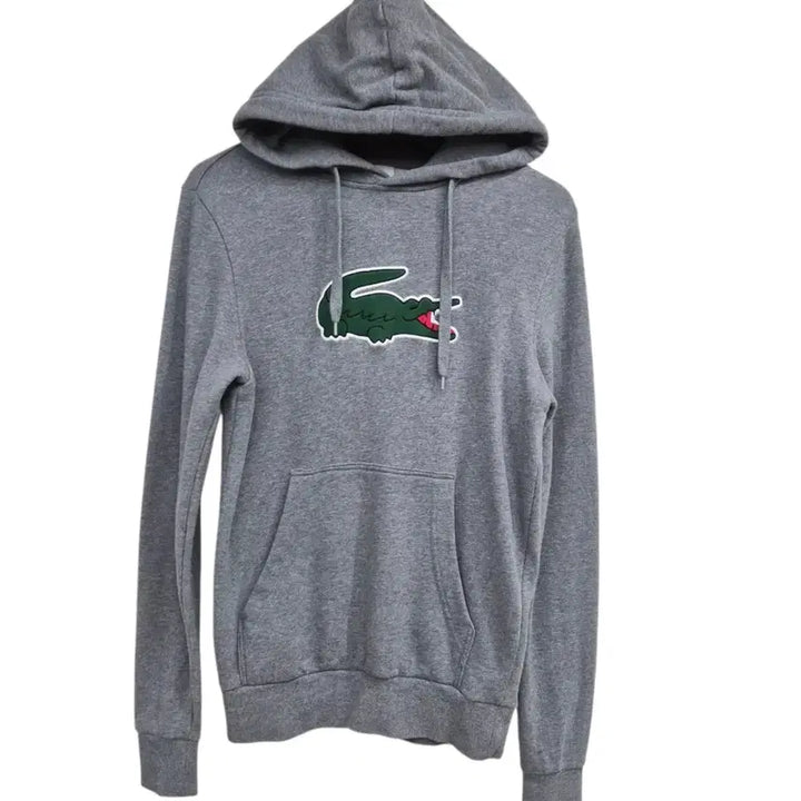 [BUNJANG] Lacoste Big Logo Hoodie / 라코스테 빅로고 후드티 2
