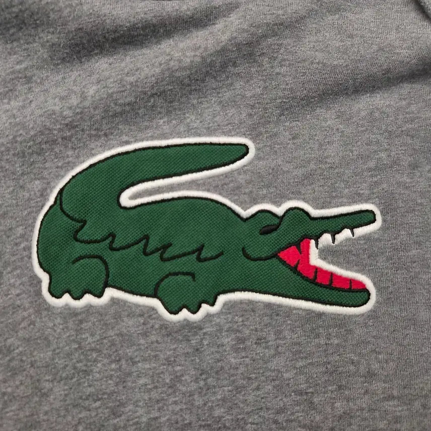 [BUNJANG] Lacoste Big Logo Hoodie / 라코스테 빅로고 후드티 2