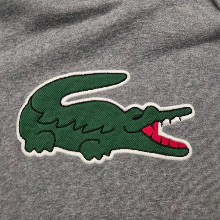 [BUNJANG] Lacoste Big Logo Hoodie / 라코스테 빅로고 후드티 2