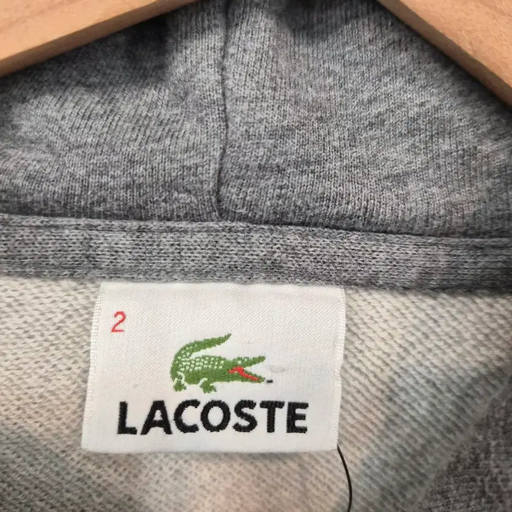 [BUNJANG] Lacoste Big Logo Hoodie / 라코스테 빅로고 후드티 2