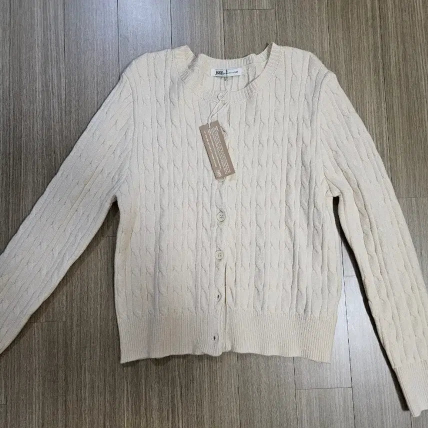 [BUNJANG] J BEAM Ivory Knit Cardigan / 제이빔 니트 가디건 아이보리