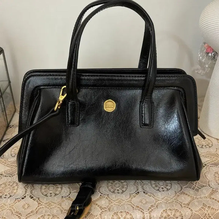 [BUNJANG] Le MeMe Sac Petit Jardin Tote Bag (Black) / 르메메 삭 쁘띠 자뎅 토트백(블랙)