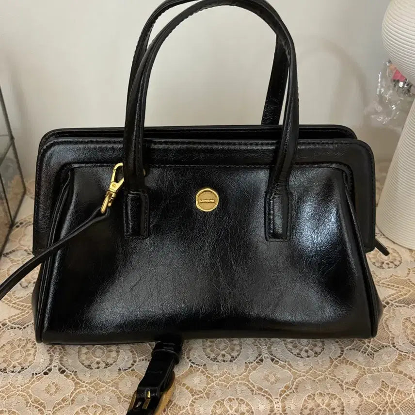 [BUNJANG] Le MeMe Sac Petit Jardin Tote Bag (Black) / 르메메 삭 쁘띠 자뎅 토트백(블랙)