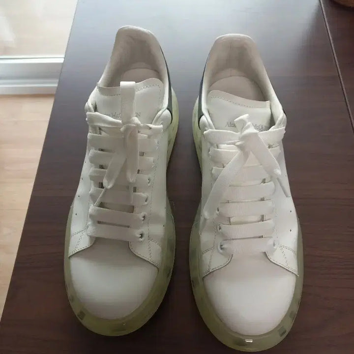 [BUNJANG] Alexander McQueen Oversized Sneakers White / 알렉산더맥퀸 오버솔 스니커즈 화이트