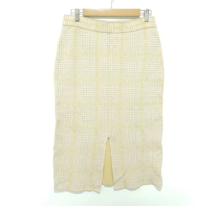 [BUNJANG] Celebshop Check Knit Skirt L / 셀럽샵 체크 니트 스커트 L (77~88) _i4550