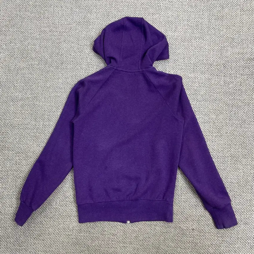 [BUNJANG] Adidas Purple Three-Stripe Hooded Zip-up / 아디다스 퍼플 삼선 후드집업