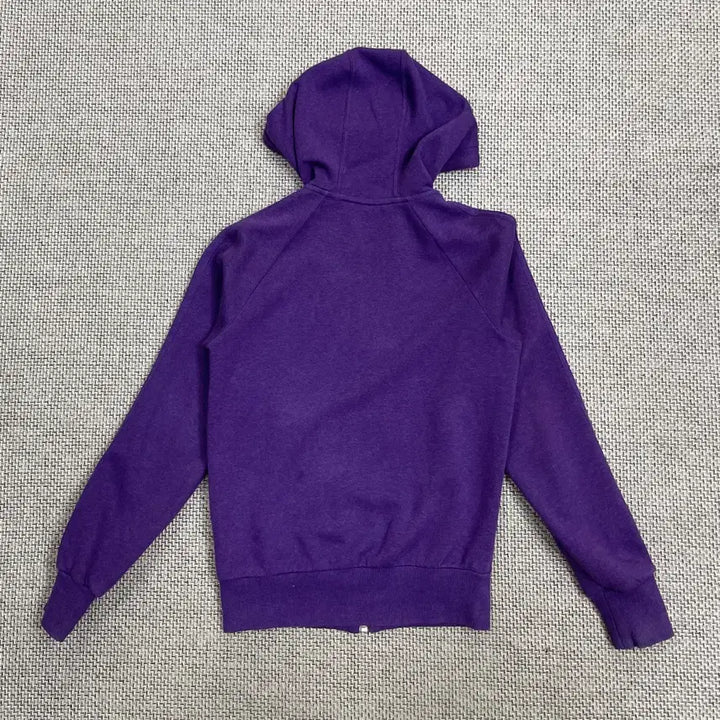 [BUNJANG] Adidas Purple Three-Stripe Hooded Zip-up / 아디다스 퍼플 삼선 후드집업