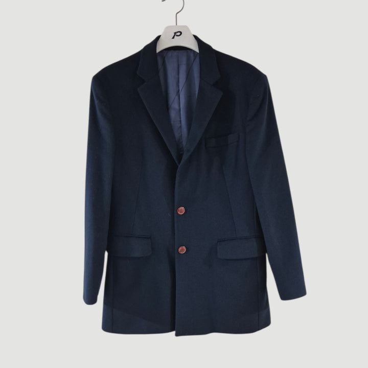 [BUNJANG] Zik Cashmere Blazer Long Jacket / [100~105]지이크 캐시미어 블레이저 롱자켓
