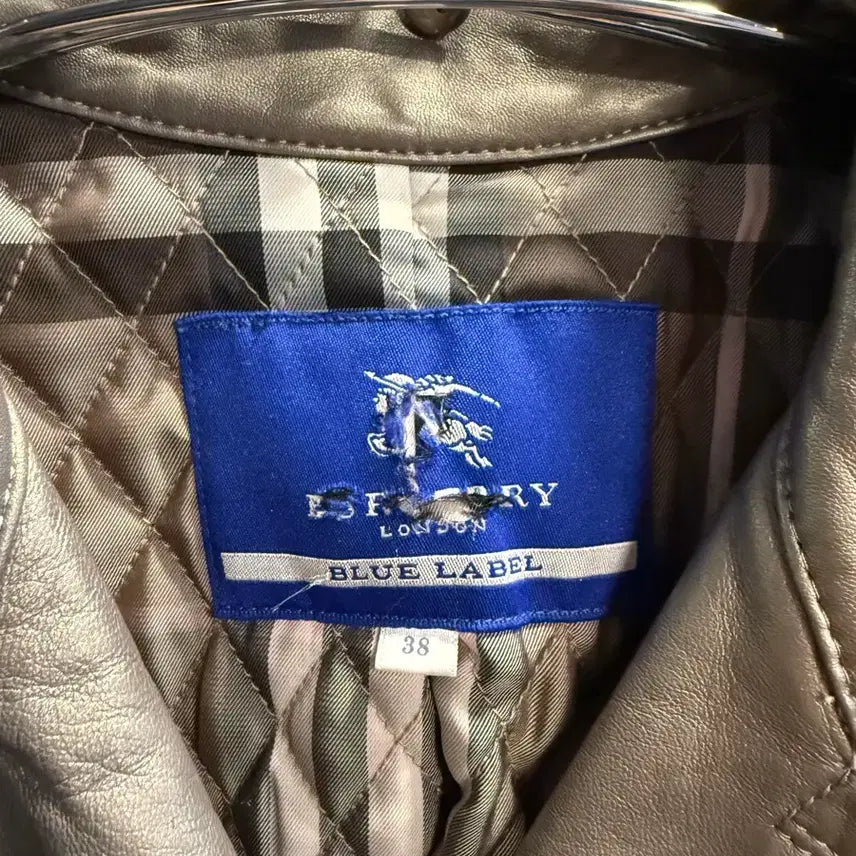 [BUNJANG] Burberry Lambskin Double Trench Coat / 55 버버리 BURBERRY 양가죽 더블 트렌치코트 올리브그레이