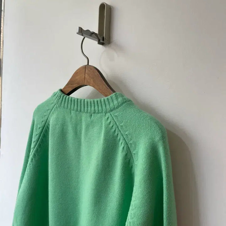[BUNJANG] Creepier About Mint Gravity Design Knit Sweater / 크리피어바웃 민트 그래비티디자인 니트