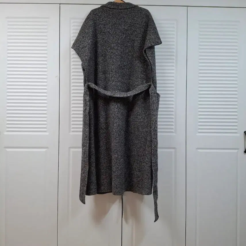 [BUNJANG] ZARA Long Vest Gray / 자라 ZARA 롱 조끼 베스트 그레이