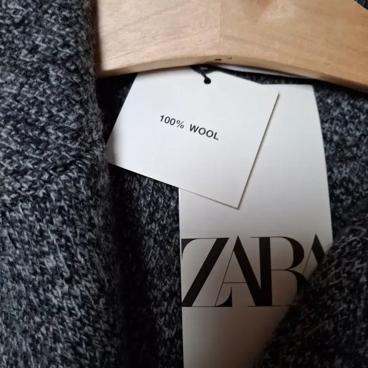 [BUNJANG] ZARA Long Vest Gray / 자라 ZARA 롱 조끼 베스트 그레이