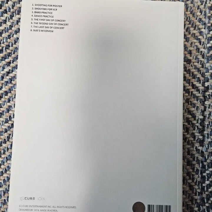 [BUNJANG] Lee Changsub Space Solo Concert Photobook / 이창섭 스페이스 솔콘 포토북