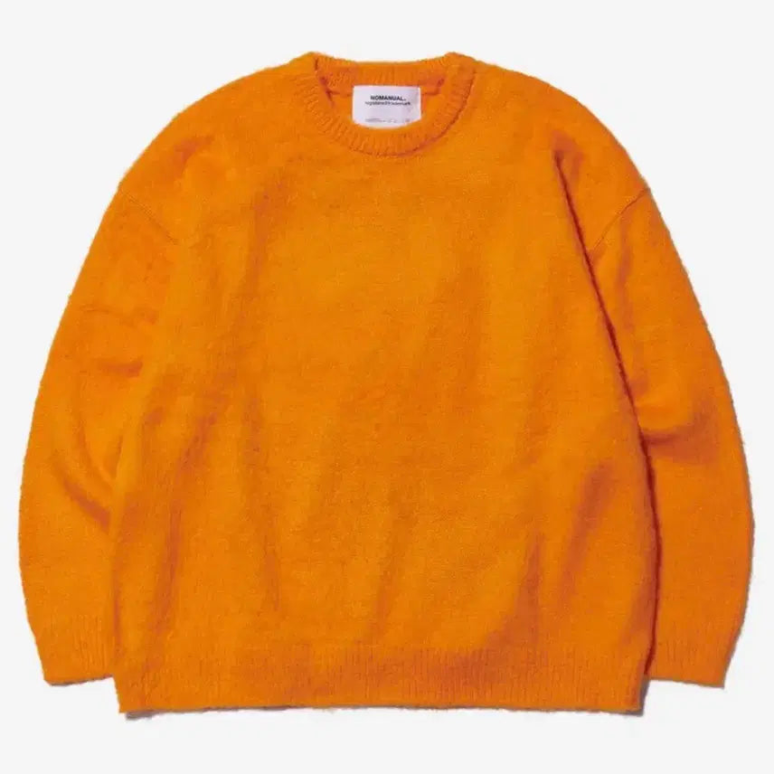 [BUNJANG] NoManual Hairry Knit Sweater / 노메뉴얼 헤어리 니트