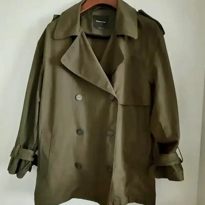 [BUNJANG] Massimo Dutti Khaki Trench Coat / Massimo Dutti 카키 트렌치 코트