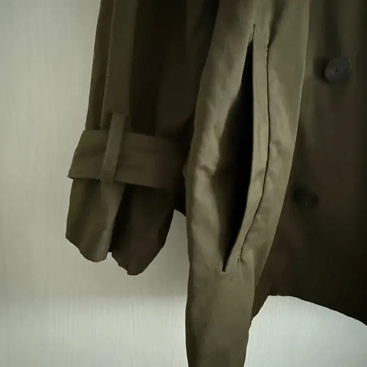 [BUNJANG] Massimo Dutti Khaki Trench Coat / Massimo Dutti 카키 트렌치 코트