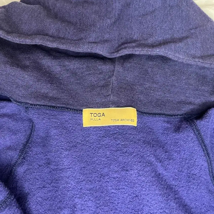 [BUNJANG] Toga Pulla Asymmetric Zip Hoodie / 토가 풀라 언밸런스 지퍼 후디
