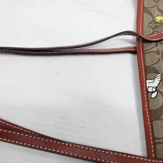 [BUNJANG] Coach x Peanuts Snoopy City Shoulder Bag / 코치 피너츠 콜라보 숄더백  미사용 새제품