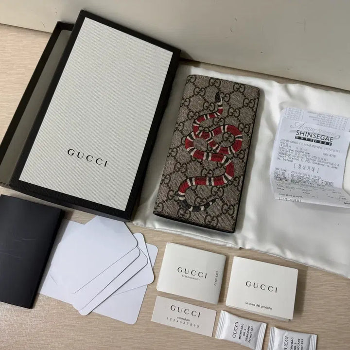 [BUNJANG] Gucci Snake Long Wallet / [S급/풀구성] 구찌 스네이크 장지갑