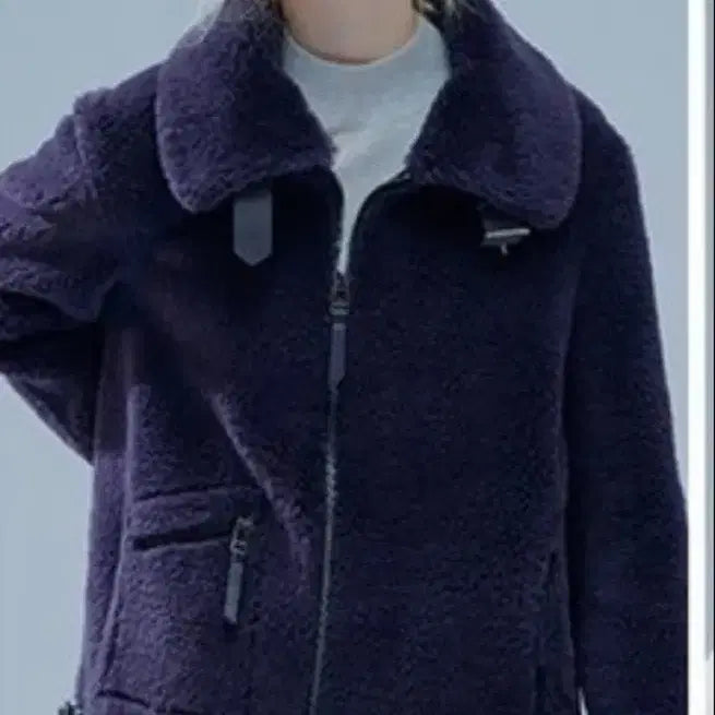 [BUNJANG] Luna Cors Wool Fur Mouton Jacket 44 / 루나코어스 양모 퍼 무스탕 자켓 44