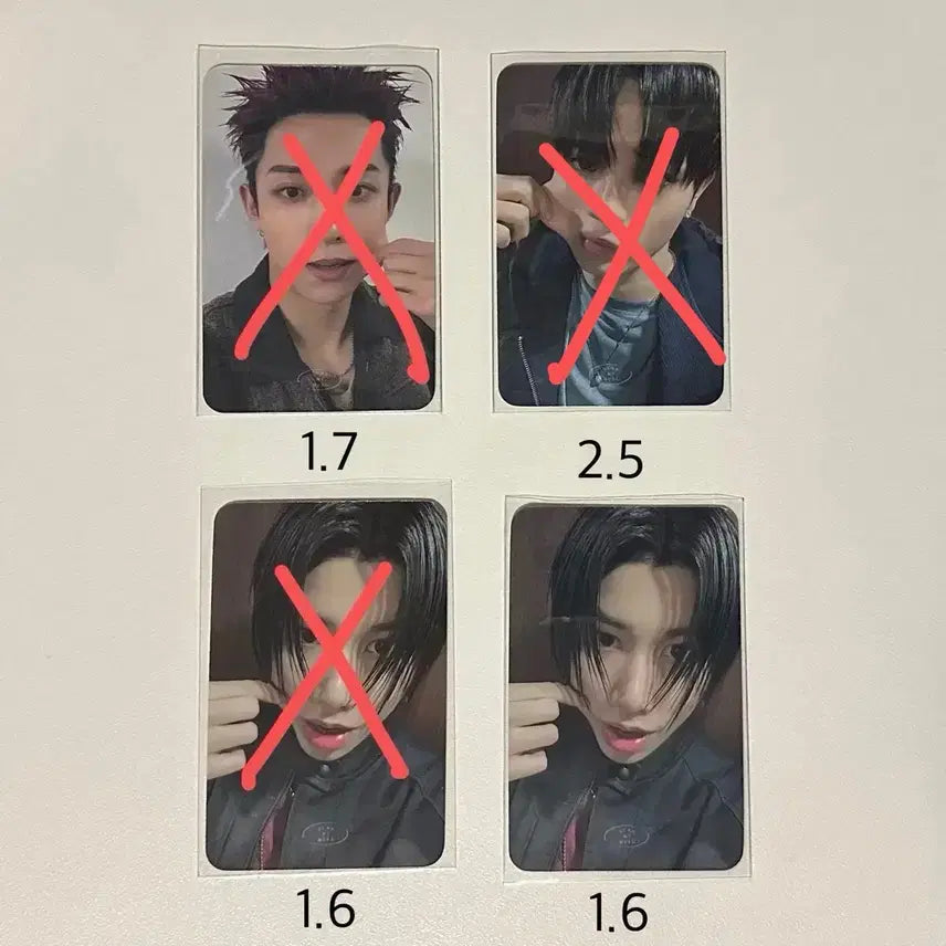 [BUNJANG] Longshot DIMA MU Mir Me Muse Louis POB Photocard / 롱샷 디마뮤 미어마이뮤즈 루이 미공포 양도
