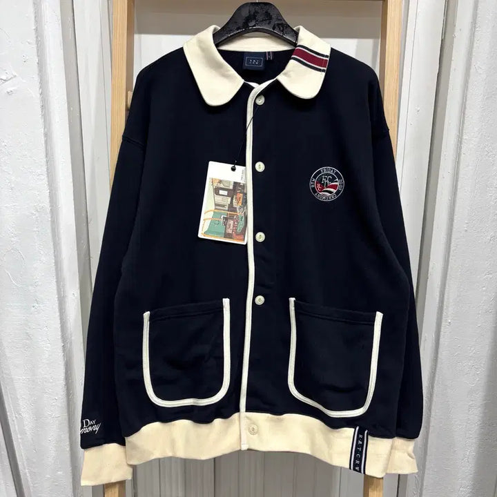 [BUNJANG] Romantic Crown Cotton Zip-up Jacket / [새상품] 로맨틱 크라운 코튼집업