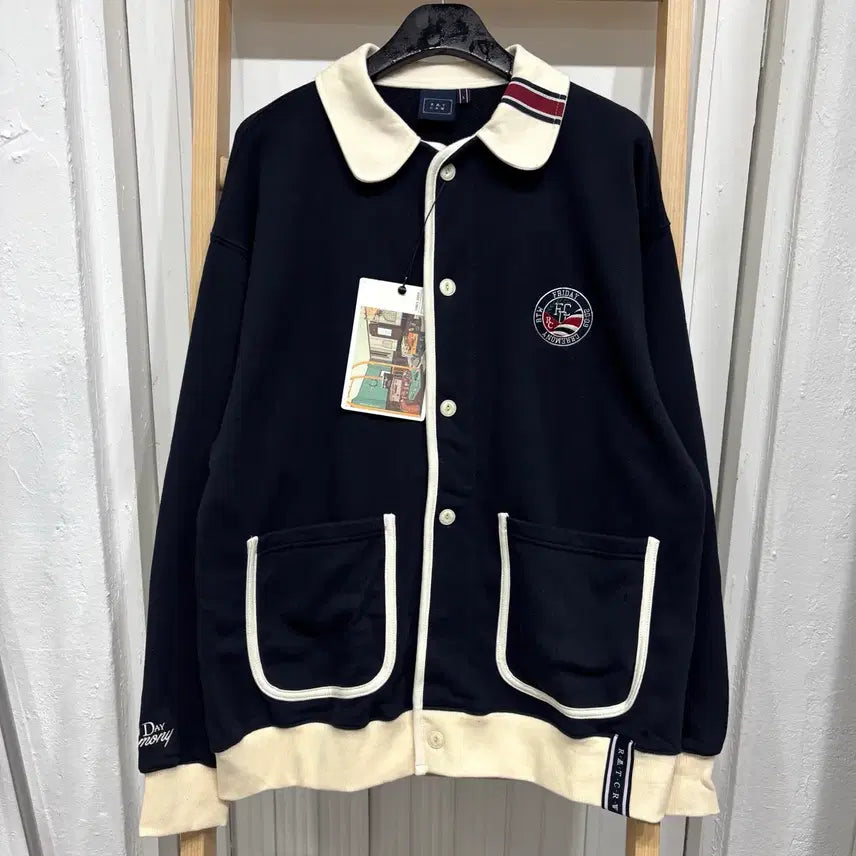 [BUNJANG] Romantic Crown Cotton Zip-up Jacket / [새상품] 로맨틱 크라운 코튼집업