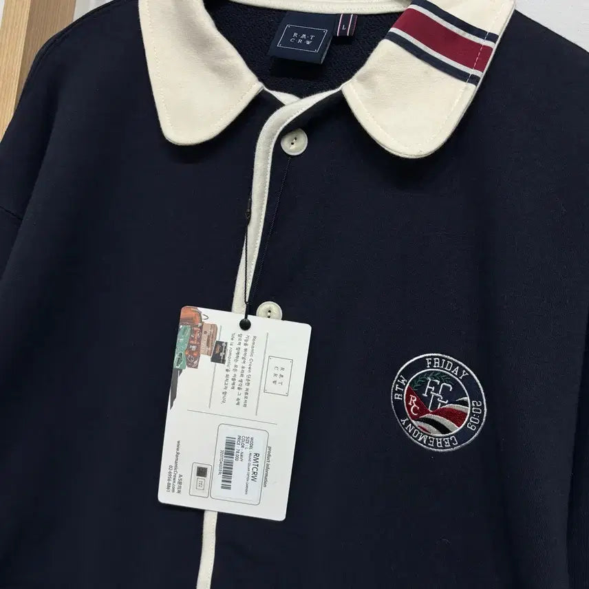 [BUNJANG] Romantic Crown Cotton Zip-up Jacket / [새상품] 로맨틱 크라운 코튼집업