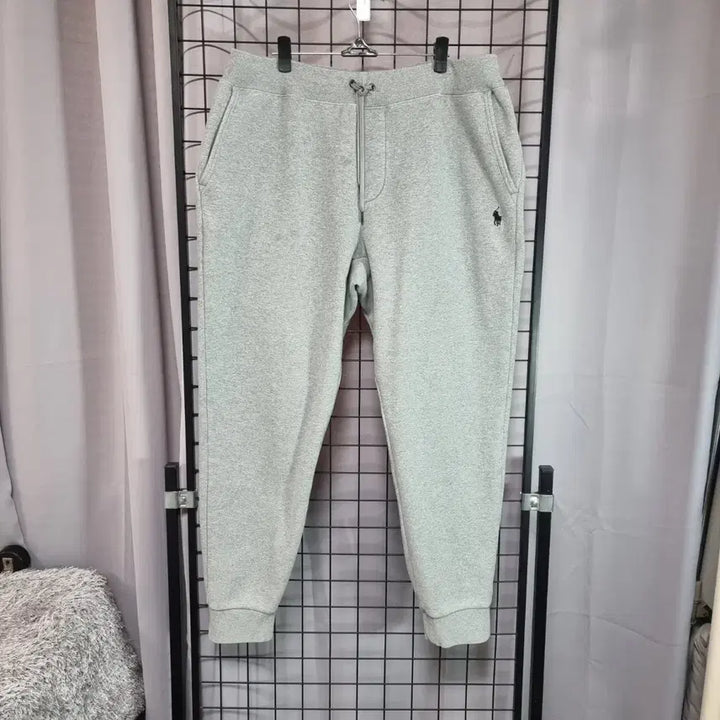 [BUNJANG] Polo Ralph Lauren Training Jogger Pants Gray L / 폴로 랄프로렌 바지 트레이닝 조거 팬츠 그레이 신형탭 남성 L