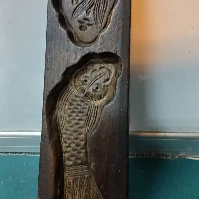 [BUNJANG] Fish &amp; Lotus Shaped Dasik Plate / 물고기&amp;연꽃다식판(골동떡살)