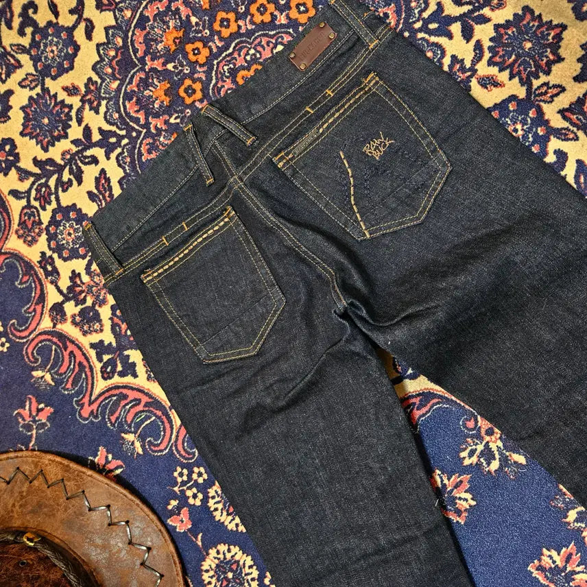 [BUNJANG] Buck by Buckaroo Pocket Stitch Bootcut Denim Pants / Raw Buck by 버커루 포켓 스티치 부츠컷 데님 팬츠 (31~32)