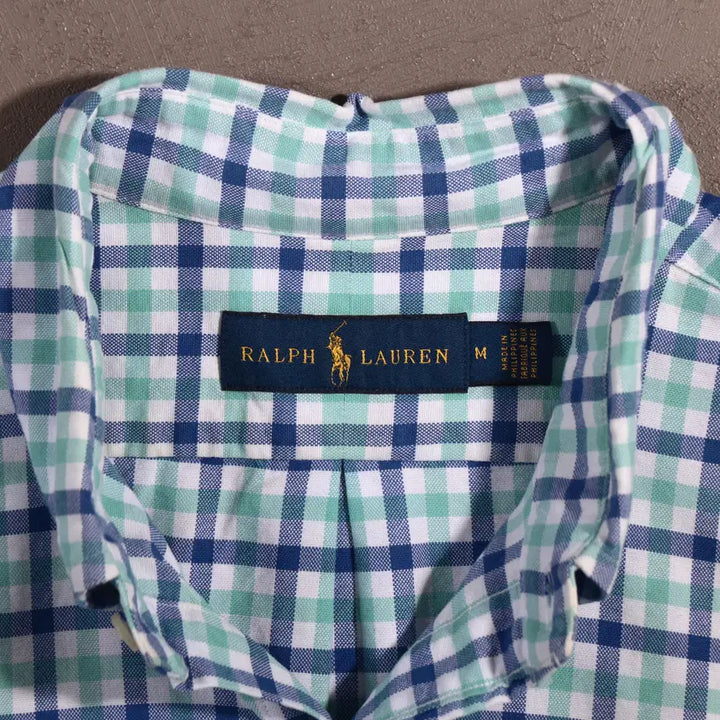 [BUNJANG] Polo Ralph Lauren Checkered Shirt / 폴로 랄프로렌 체크셔츠 C396