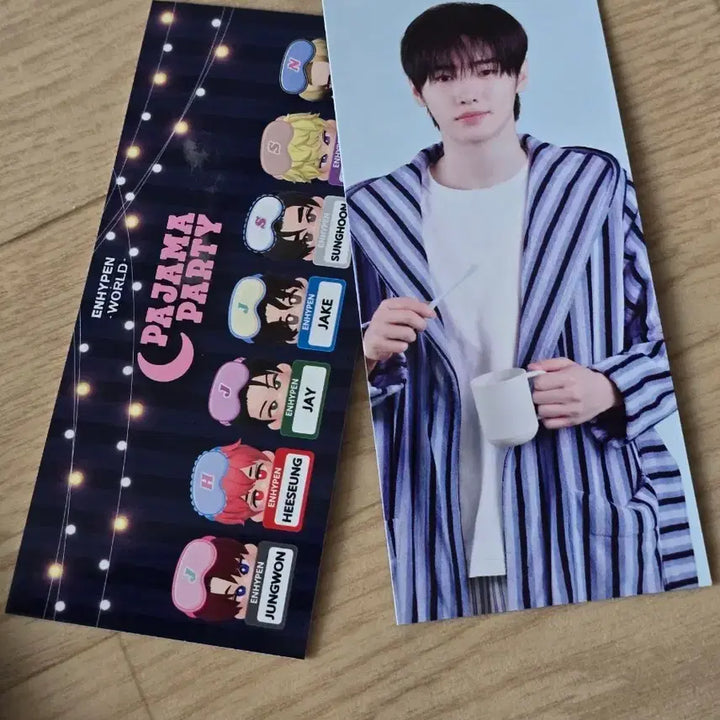 [BUNJANG] ENHYPEN Pajama Party Photocard / ENHYPEN윌드  파자마파티 포토카드 팝니다