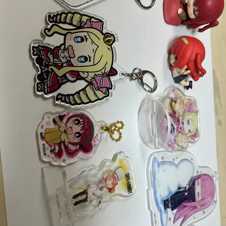 [BUNJANG] Anime Keyring, Acrylic Stand Bundle Set / 애니 키링,아크릴스탠드(리제로,봇치더락,사카모토데이즈,스파이패밀리)
