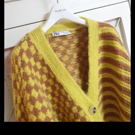 [BUNJANG] ZARA Knit Cardigan / 자라 니트 스웨터 가디건/통통66-77