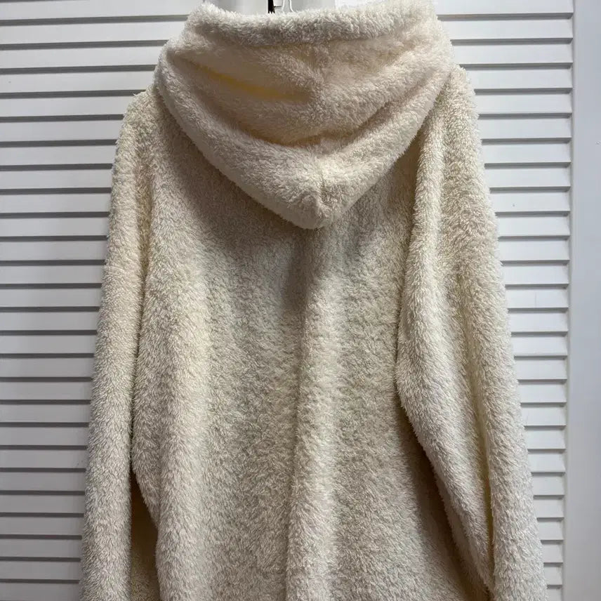 [SOLD OUT] USA 아이보리 털 후드티
