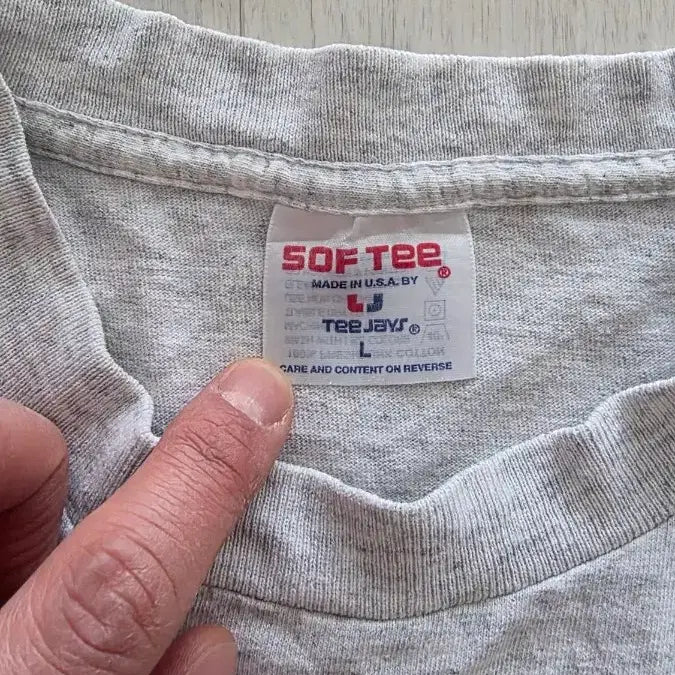 [BUNJANG] Softer Hawaii Vintage T-shirt / 빈티지 티셔츠 mad in u.s.a  , 수소봉제 마감 팝니다