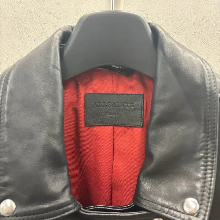 [BUNJANG] AllSaints Willie Biker Lambskin Leather Jacket / 올세인츠 WILLIE BIKER 램스킨 레더자켓 S