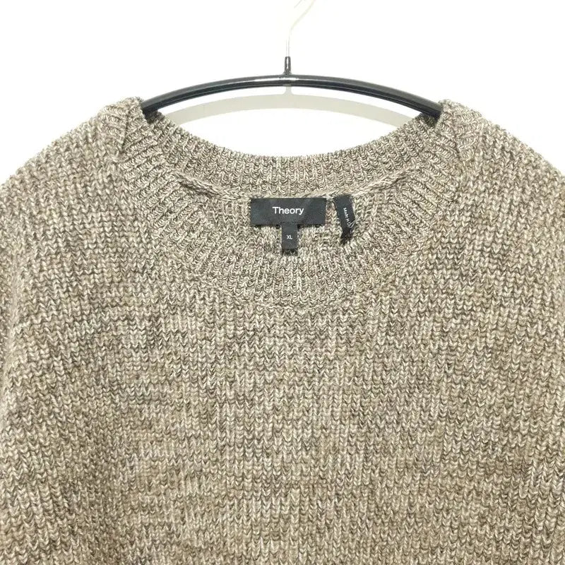 [BUNJANG] Theory Llama Merino Wool Knit XL / 띠어리 라마 메리노 울 니트 XL_i4574